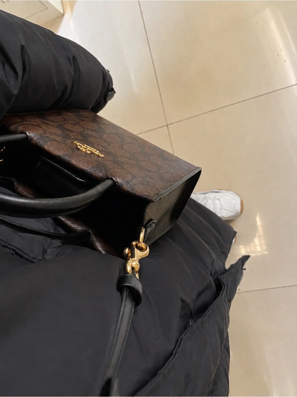 Coach small satchel